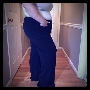 Straight leg trouser average length